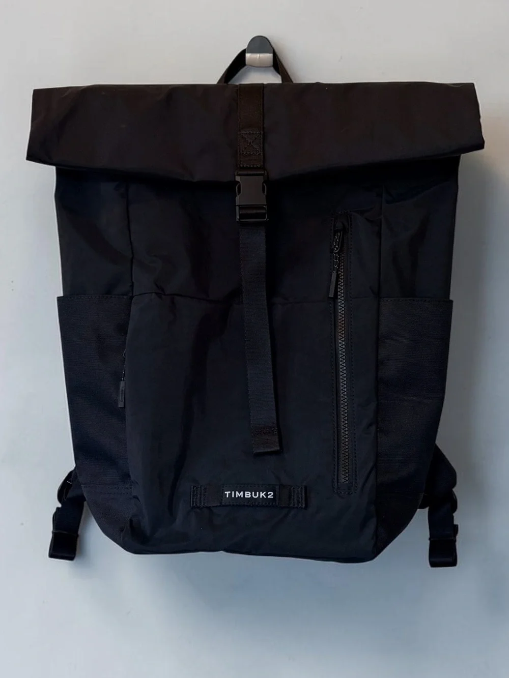 Timbuk2 Tuck Black Roll-Top Backpack New With Tags